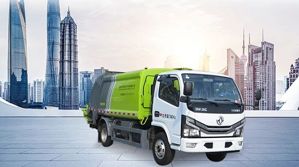 凌宇壓縮式垃圾車(chē)-固廢生活垃圾污物克星！