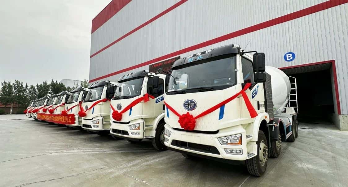 實(shí)力見(jiàn)證！中集車(chē)輛攪拌車(chē)再獲大客戶(hù)批量復購