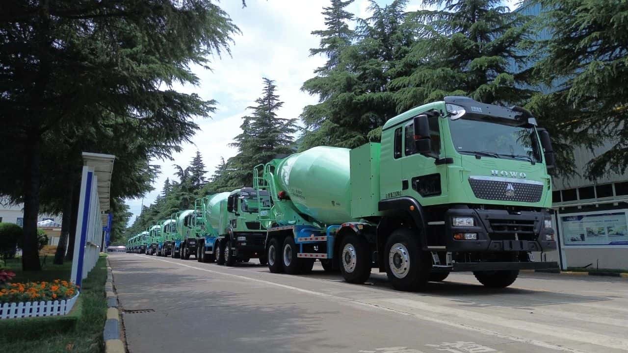 綠色動(dòng)能再突破！中集車(chē)輛新能源攪拌車(chē)護航華東客戶(hù)產(chǎn)能持續升級
